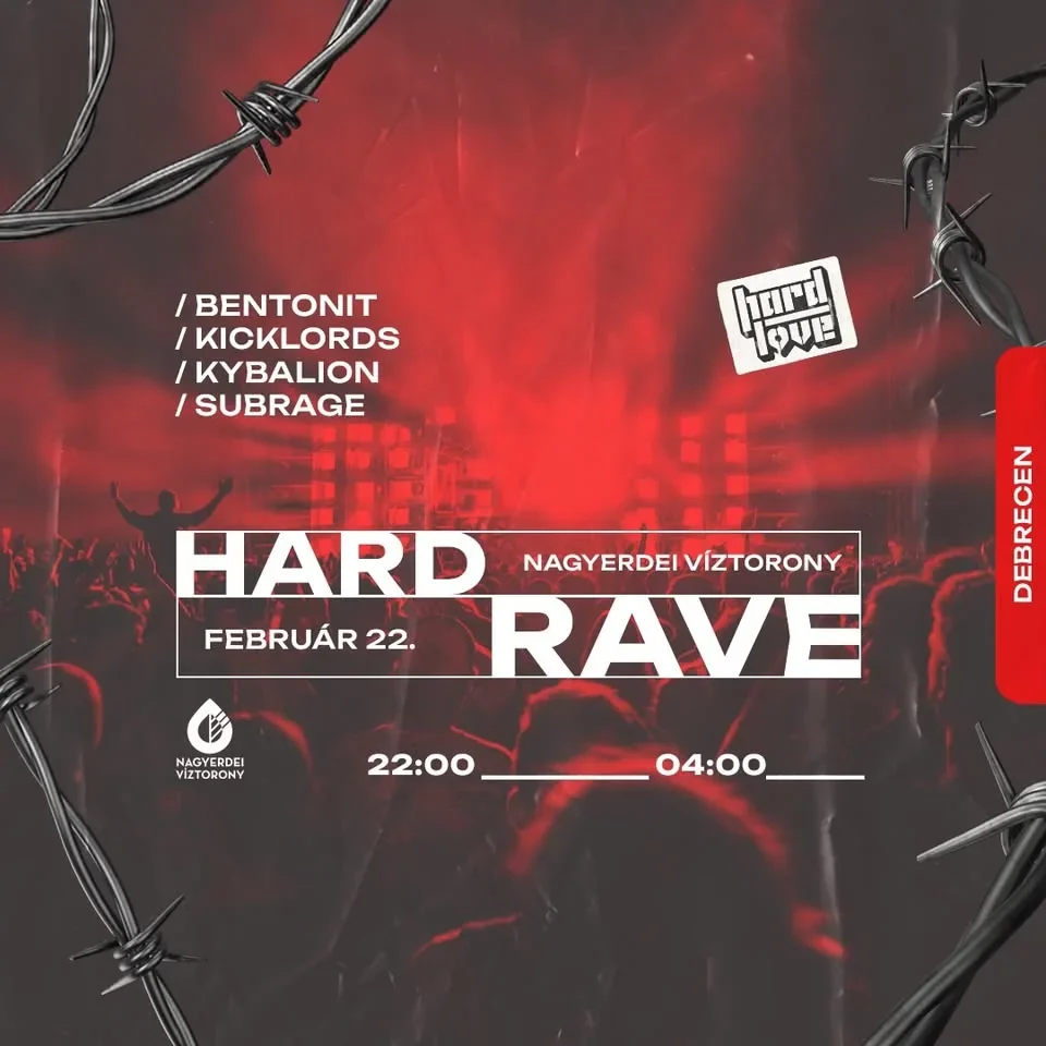 Hard Rave: Debrecen eseménygrafikája