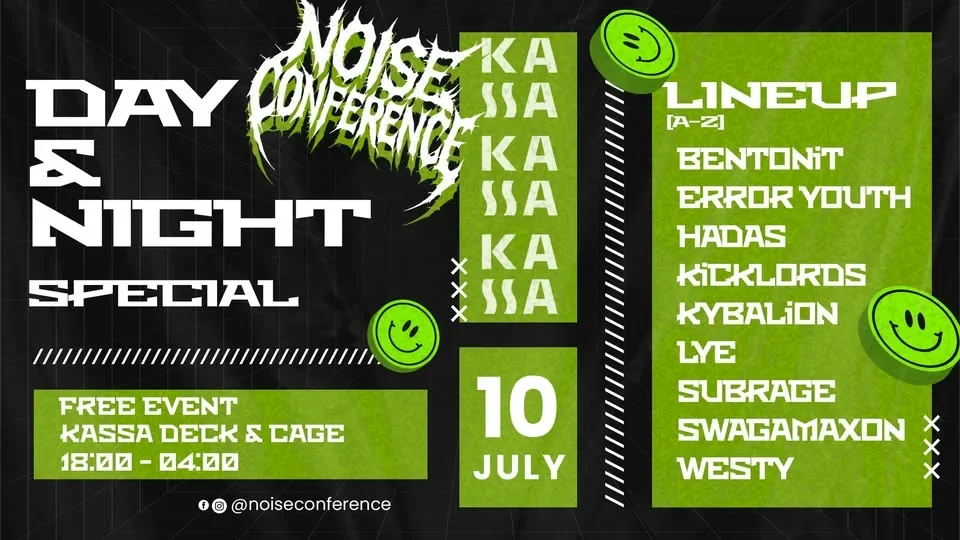 Noise Conference: Day & Night (Vol.4) eseménygrafikája