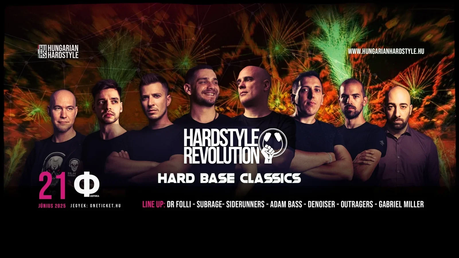 Hardstyle Revolution: Hard Base Classics eseménygrafikája